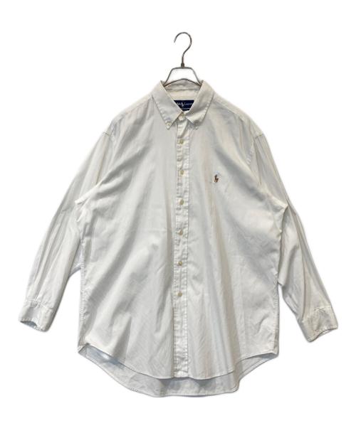 POLO RALPH LAUREN（ポロ・ラルフローレン）POLO RALPH LAUREN (ポロ・ラルフローレン) ボタンダウンシャツ ホワイト サイズ:16 1/2-33の古着・服飾アイテム