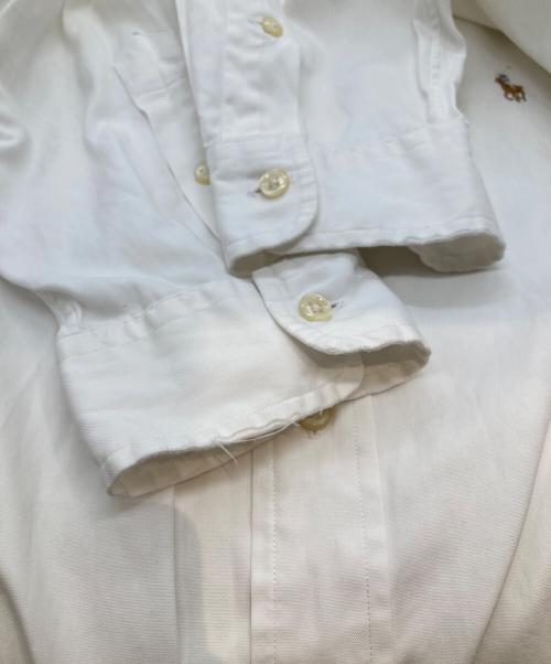 POLO RALPH LAUREN（ポロ・ラルフローレン）POLO RALPH LAUREN (ポロ・ラルフローレン) ボタンダウンシャツ ホワイト サイズ:16 1/2-33の古着・服飾アイテム