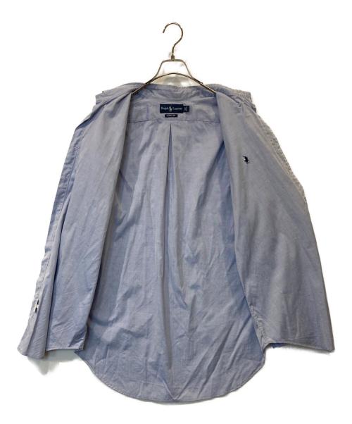 POLO RALPH LAUREN（ポロ・ラルフローレン）POLO RALPH LAUREN (ポロ・ラルフローレン) ボタンダウンシャツ ブルー サイズ:43-86の古着・服飾アイテム
