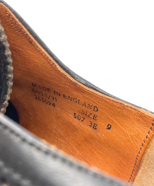 Dr.Martens（ドクターマーチン）Dr.Martens (ドクターマーチン) ウィングチップシューズ ブラック サイズ:9の古着・服飾アイテム