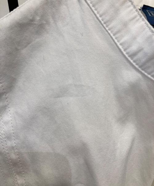 POLO by  RALPH LAUREN（ポロ バイ ラルフローレン）POLO by  RALPH LAUREN (ポロ バイ ラルフローレン) ベルト付ノースリーブワンピース ホワイトの古着・服飾アイテム