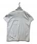 MONCLER (モンクレール) ラバーロゴプリントTシャツ　H10938C00011 809CR ホワイト サイズ:S：12000円
