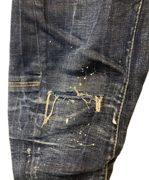 DSQUARED2（ディースクエアード）DSQUARED2 (ディースクエアード) Tidy Biker jean　S71LB1009 S30664 インディゴ サイズ:50の古着・服飾アイテム