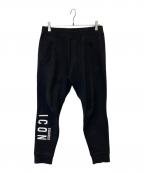 DSQUARED2ディースクエアード）の古着「スウェットパンツ S79KA0002 S25042」｜ブラック