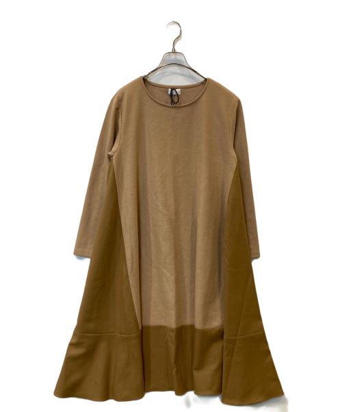 Sono（ソーノ）Sono (ソーノ) 長袖ワンピース ベージュ サイズ:1 未使用品の古着・服飾アイテム