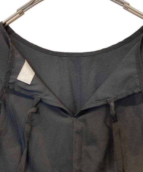 Sono（ソーノ）Sono (ソーノ) ナイロン切替半袖ワンピース　S212DV036 ブラック サイズ:1の古着・服飾アイテム