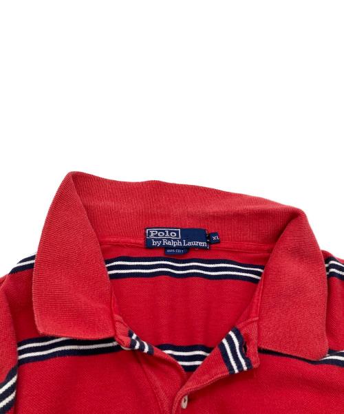 POLO RALPH LAUREN（ポロ・ラルフローレン）POLO RALPH LAUREN (ポロ・ラルフローレン) ポロシャツ レッド サイズ:XLの古着・服飾アイテム