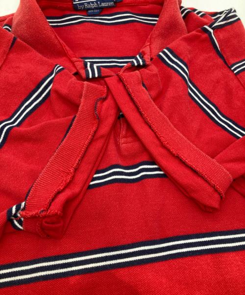 POLO RALPH LAUREN（ポロ・ラルフローレン）POLO RALPH LAUREN (ポロ・ラルフローレン) ポロシャツ レッド サイズ:XLの古着・服飾アイテム