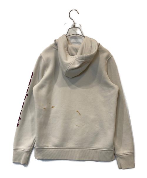 CarHartt（カーハート）CarHartt (カーハート) Relaxed Fit Midweight Logo Hoodie リラックスト フィット ミッドウェイト ロゴ フーディ TS0288-W ライトグレー サイズ:Sの古着・服飾アイテム