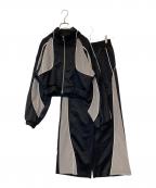 glam lipsグラムリップス）の古着「Switch メッシュコンビ Set-up 1253091-2034」｜ブラック