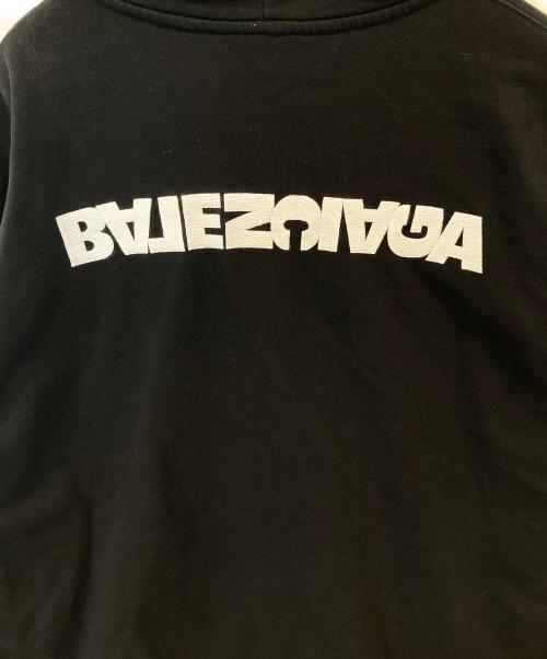 BALENCIAGA（バレンシアガ）BALENCIAGA (バレンシアガ) 21AW ジップパーカー　674719 TLVB4 ブラック サイズ:３の古着・服飾アイテム