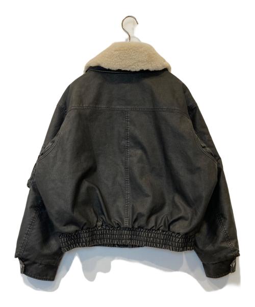 SLY（スライ）SLY (スライ) WASHED PUFFER ブルゾン 0301AZ30-1821 ブラック サイズ:FREEの古着・服飾アイテム