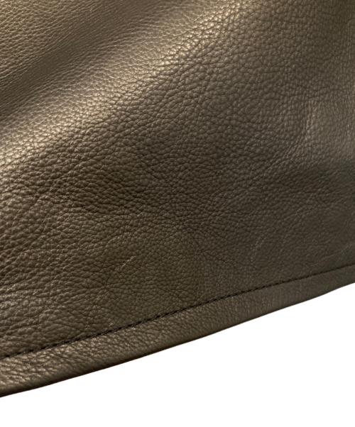 FREAK'S STORE（フリークスストア）FREAK'S STORE (フリークスストア) Calf Leather Minimal Single Riders Jacket カーフ レザー ミニマル シングル ライダース 253-1570 ブラック サイズ:Sの古着・服飾アイテム