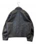 FREAK'S STORE (フリークスストア) Calf Leather Minimal Single Riders Jacket カーフ レザー ミニマル シングル ライダース 253-1570 ブラック サイズ:S：18000円