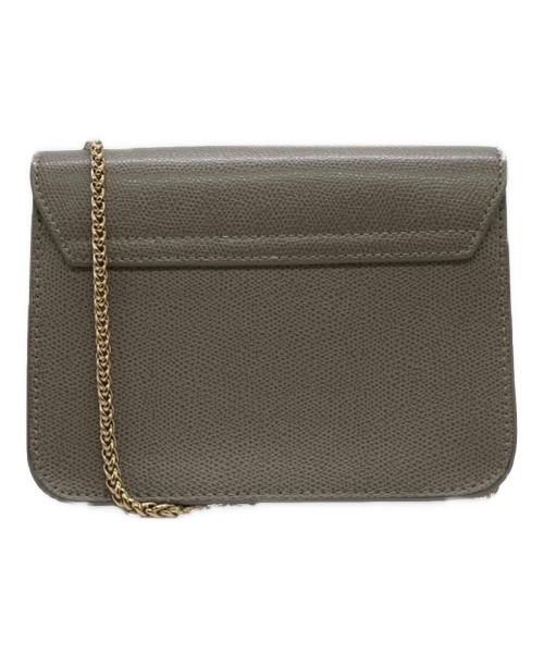 FURLA（フルラ）FURLA (フルラ) METROPOLIS CHAIN SHOULDER BAG メトロポリス チェーン ショルダー バッグ G6400/B5 グレーの古着・服飾アイテム