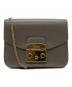 FURLA（フルラ）の古着「METROPOLIS CHAIN SHOULDER BAG メトロポリス チェーン ショルダー バッグ G6400/B5」｜グレー