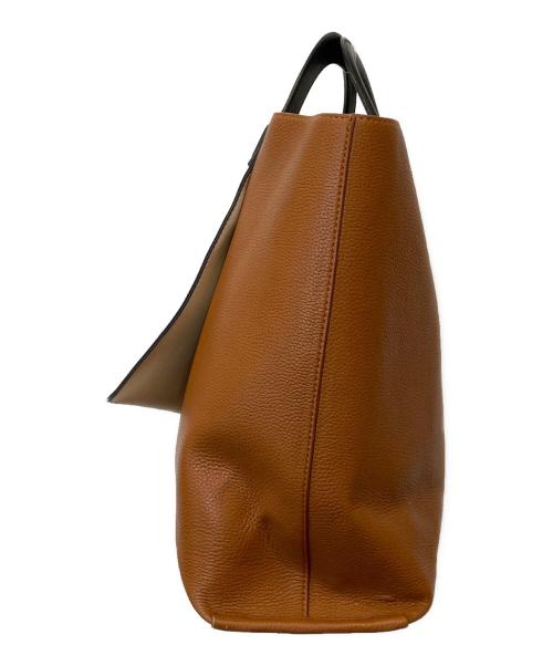 ROPE（ロペ）ROPE (ロペ) RAY BAG Medium レイ バッグ ミディアム ブラウンの古着・服飾アイテム