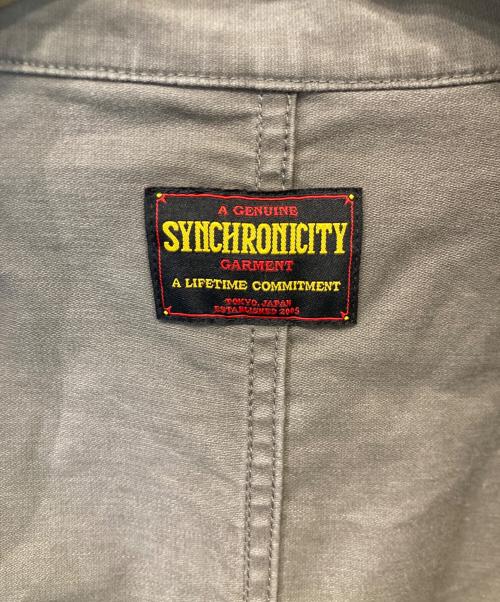 synchronicity（シンクロニシティ）SYNCHRONICITY (シンクロニシティ) ミリタリージャケット オリーブ サイズ:Mの古着・服飾アイテム