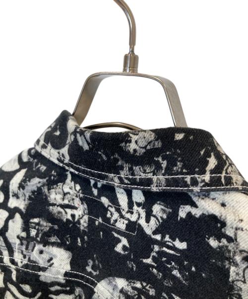 SUPREME（シュプリーム）SUPREME (シュプリーム) Christopher Wool (クリストファーウール) デニムワークジャケット ブラック サイズ:Ｓの古着・服飾アイテム