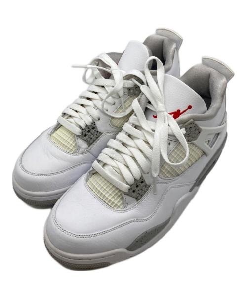 NIKE（ナイキ）NIKE (ナイキ) AIR JORDAN4 エア ジョーダン フォー CT8527-100 ホワイト サイズ:27.5cmの古着・服飾アイテム
