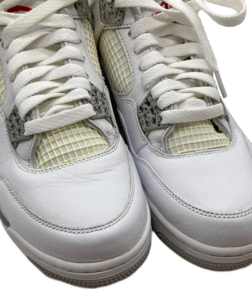 NIKE（ナイキ）NIKE (ナイキ) AIR JORDAN4 エア ジョーダン フォー CT8527-100 ホワイト サイズ:27.5cmの古着・服飾アイテム