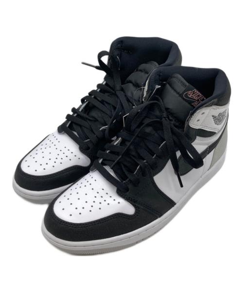 NIKE（ナイキ）NIKE (ナイキ) AIR JORDAN1　エア ジョーダン ワン　555088-108 ブラック×ホワイト サイズ:27cm 未使用品の古着・服飾アイテム