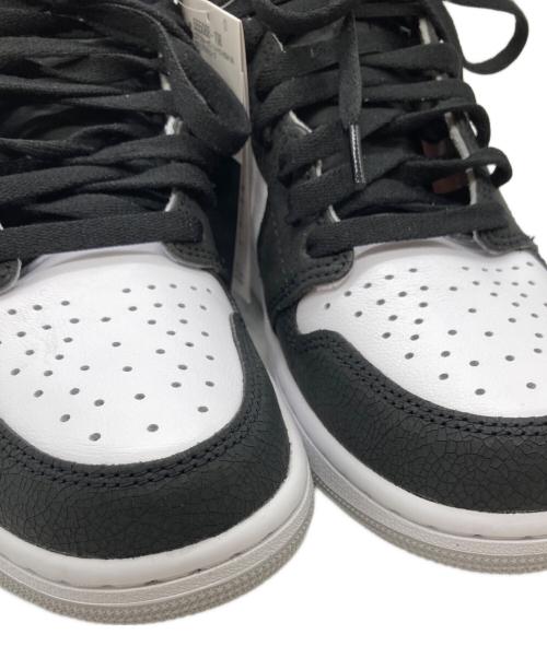 NIKE（ナイキ）NIKE (ナイキ) AIR JORDAN1　エア ジョーダン ワン　555088-108 ブラック×ホワイト サイズ:27cm 未使用品の古着・服飾アイテム