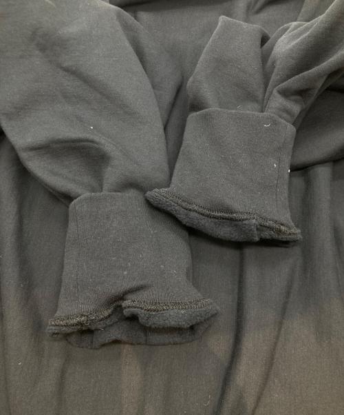AURALEE（オーラリー）AURALEE (オーラリー) ELASTIC HIGH GAUGE SWEAT P/O エラスティック ハイゲージ スウェット プルオーバー A26SP02NU ブラック サイズ:4の古着・服飾アイテム