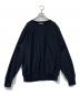 AURALEE（オーラリー）の古着「ELASTIC HIGH GAUGE SWEAT P/O エラスティック ハイゲージ スウェット プルオーバー A26SP02NU」｜ブラック