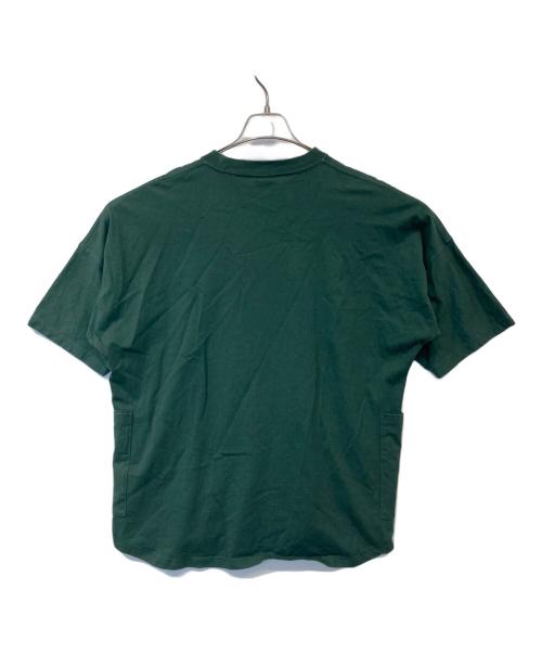 Champion（チャンピオン）Champion (チャンピオン) SHIPS any (シップスエニィ) ドルマンキャンプポケットTシャツ　C8-Z314 グリーン サイズ:Mの古着・服飾アイテム