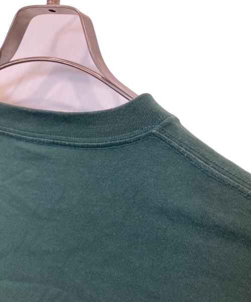 Champion（チャンピオン）Champion (チャンピオン) SHIPS any (シップスエニィ) ドルマンキャンプポケットTシャツ　C8-Z314 グリーン サイズ:Mの古着・服飾アイテム