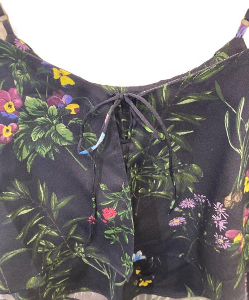 ticca（ティッカ）TICCA (ティッカ) 2wayフラワープリントビスチェ TBFS-421 ネイビー サイズ:FREEの古着・服飾アイテム