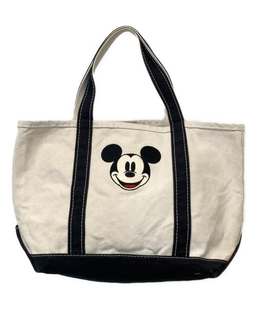 L.L.Bean（エルエルビーン）L.L.Bean (エルエルビーン) Disney (ディズニー) トートバッグ アイボリーの古着・服飾アイテム