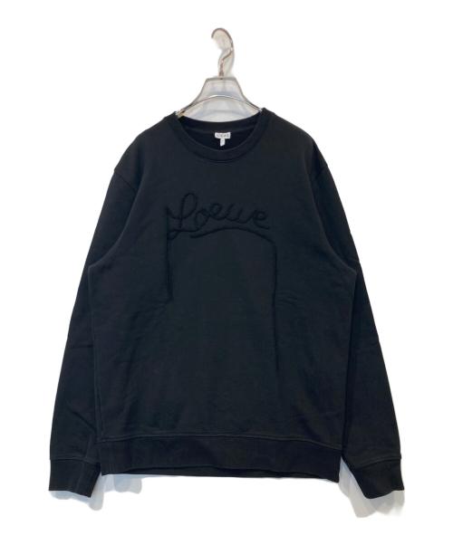 LOEWE（ロエベ）LOEWE (ロエベ) ロゴスウェット H526Y24J06 ブラック サイズ:Mの古着・服飾アイテム