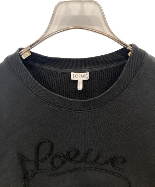 LOEWE（ロエベ）LOEWE (ロエベ) ロゴスウェット H526Y24J06 ブラック サイズ:Mの古着・服飾アイテム