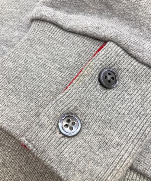 Thom Browne（トムブラウン）Thom Browne (トムブラウン) RWBストライプ クルーネックスウェットシャツ MJT185A-03377055 グレー サイズ:3の古着・服飾アイテム