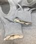 中古・古着 Maison Margiela (メゾンマルジェラ) カウレザーエルボーパッチスウェットプルオーバー S50GU0090 S25368 グレー サイズ:50：30000円