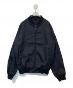 PRADAプラダ）の古着「Re-Nylon ボンバージャケット SGH038 R121」｜ブラック