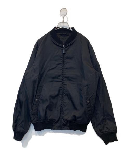 PRADA（プラダ）PRADA (プラダ) Re-Nylon ボンバージャケット SGH038 R121 ブラック サイズ:48の古着・服飾アイテム