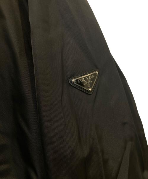 PRADA（プラダ）PRADA (プラダ) Re-Nylon ボンバージャケット SGH038 R121 ブラック サイズ:48の古着・服飾アイテム