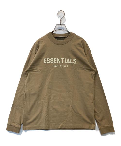 FOG ESSENTIALS（フィアオブゴッド エッセンシャル）FOG ESSENTIALS (フィアオブゴッド エッセンシャル) ロングスリーブカットソー ベージュ サイズ:12の古着・服飾アイテム