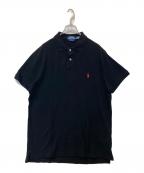 POLO RALPH LAURENポロ・ラルフローレン）の古着「ポロシャツ」｜ブラック
