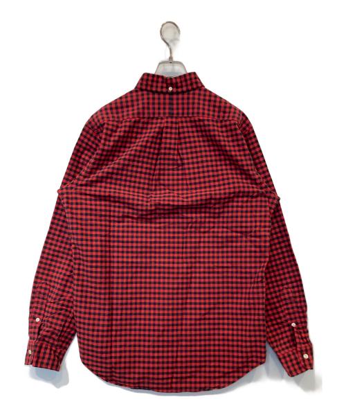 RALPH LAUREN（ラルフローレン）RALPH LAUREN (ラルフローレン) ギンガムチェックシャツ レッド×ブラック サイズ:Mの古着・服飾アイテム