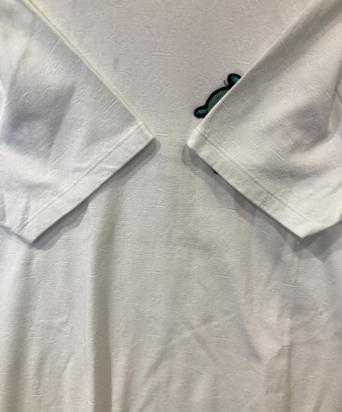 LOUIS VUITTON（ルイ ヴィトン）LOUIS VUITTON (ルイ ヴィトン) ビーズアニマルアンドモノグラムTシャツ RM211V DG1 HLY03W ホワイト サイズ:Lの古着・服飾アイテム