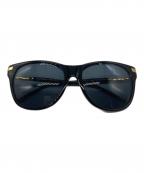 THOM BROWNE. NEW YORKトムブラウン ニューヨーク）の古着「サングラス TB-506-A-BLK-GOLD-56」｜ブラック