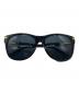 THOM BROWNE. NEW YORK（トムブラウン ニューヨーク）の古着「サングラス TB-506-A-BLK-GOLD-56」｜ブラック