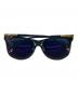 THOM BROWNE. NEW YORK (トムブラウン ニューヨーク) サングラス TB-506-A-BLK-GOLD-56 ブラック サイズ:SIZE 56□18 137：20000円