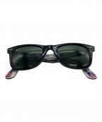 RAY-BANレイバン）の古着「ORIGINAL WAYFARER CLASSIC オリジナル ウェイファーラー クラシック PB2140 サングラス」｜ブラック