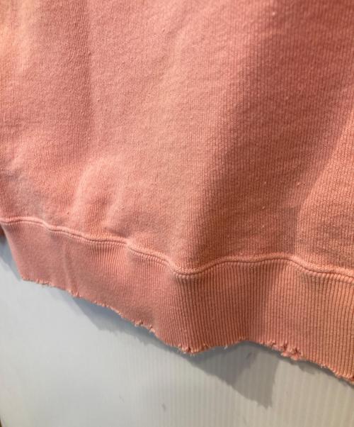 DAIRIKU（ダイリク）DAIRIKU (ダイリク) ボーイ・ミーツ・ガール プルオーバーセーター　22SS C-3 ピンク サイズ:Mの古着・服飾アイテム