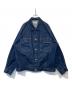 MARKA（マーカ）の古着「DENIM JACKET 12oz ORGANIC COTTON 12オンス オーガニックコットン デニムジャケット M21A-04BL01C」｜インディゴ